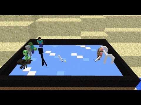 Monster School: Ice Hockey - Minecraft Animation