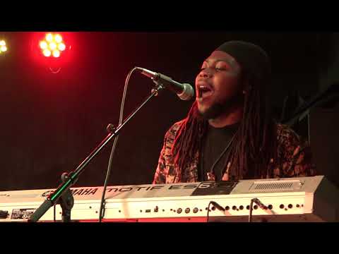 Jahmal 'Conquering Lion' Santa Cruz with Ron Benjamin and Dezarie Band August 10 2017