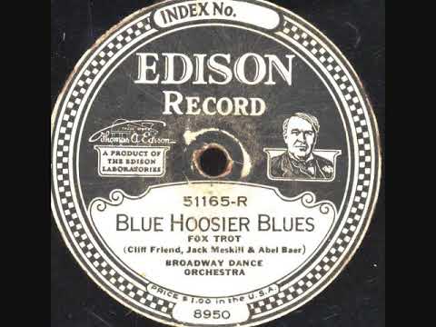Blue Hoosier Blues -Broadway Dance Orchestra