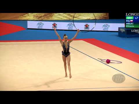 MIELEC Wiktoria (POL) - 2018 Rhythmic Worlds, Sofia (BUL) - Qualifications Hoop