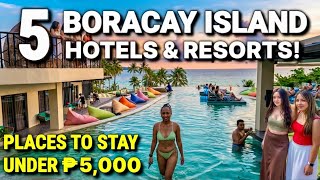 WHERE TO STAY in BORACAY PHILIPPINES 🇵🇭 5 HOTELS & RESORTS Under ₱5000 - Fairway
