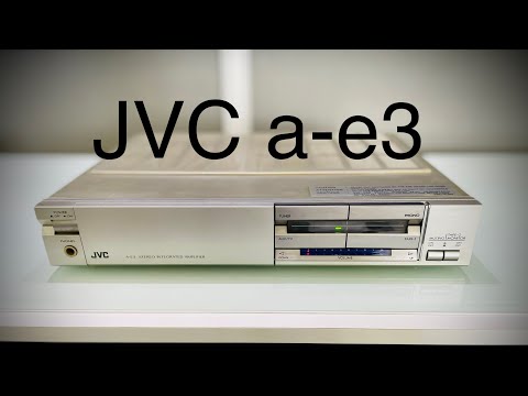 JVC A-E3 stereo integrated amplifier ...inside...