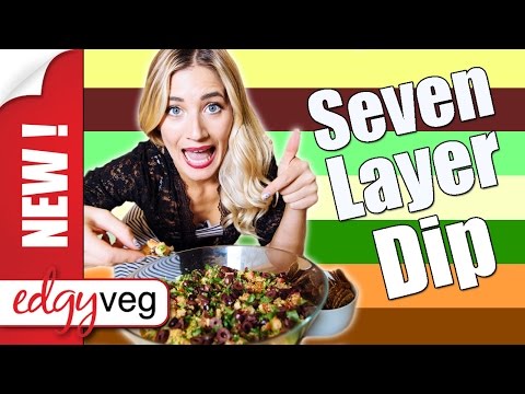 Vegan Recipe: 7 Layer Taco Dip | Edgy Veg