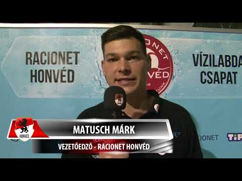 Vízilabda női   Racionet Honvéd DUE Maarsk Graphics   2017 11 08