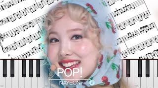 나연-POP 쉬운악보