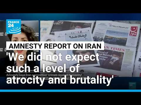 Amnesty says Iran committed 'crimes against humanity' in protests crackdown
