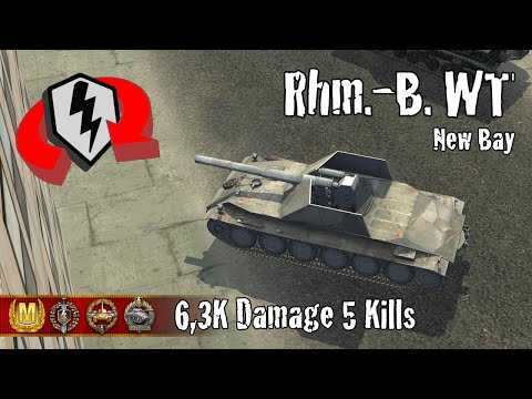 Rhm.-Borsig Waffenträger  |  6,3K Damage 5 Kills  |  WoT Blitz Replays