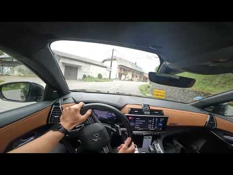 French countryside. 2022 DS Automobiles 7 Crossback [1.6-Liter 180HP I4] POV Test Drive 4K 60FPS