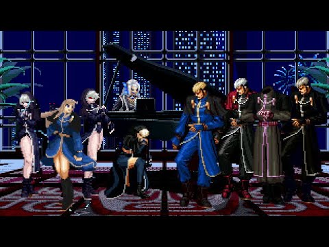 [KOF Mugen] Memorial- Daughter vs Father | Reichel Team vs Goenitz Team [ 4vs4 ]