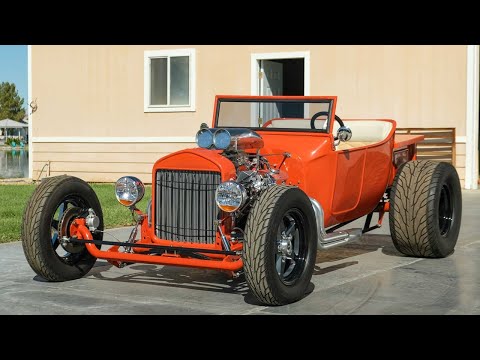 1923 Ford Model T Bucket Hot Rod Walk-around Video