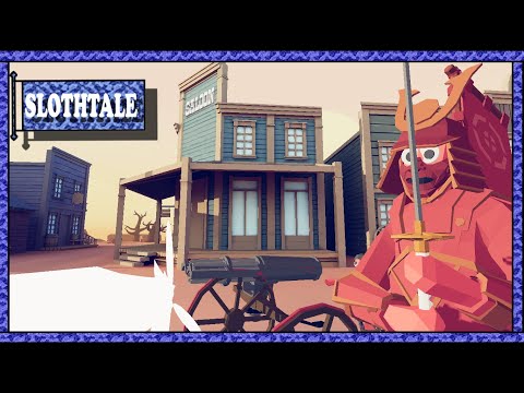 Having a GATLING GUN by Their Side Made Things Easier - TABS ( SHOGUN, MONKEY KING, CAPTAIN,CANNON )