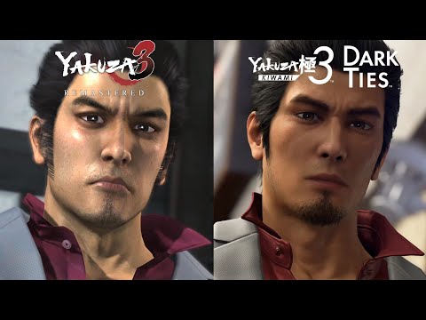 Yakuza Kiwami 3 & Dark Ties PS5 Vs Yakuza 3 Remastered PS4 - Side by Side Game Comparison