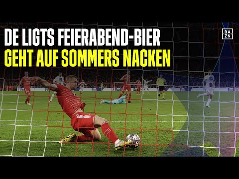 De Ligts Feierabend-Bier geht auf Sommers Nacken 🍺 | DAZN