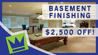 preview picture of video 'Basement Finishing Burlington - Remodeling Discount - Lux Renovations'
