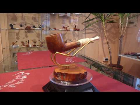 Pipa radica e avorio pot anno 1930 - www.paronellipipe.it
