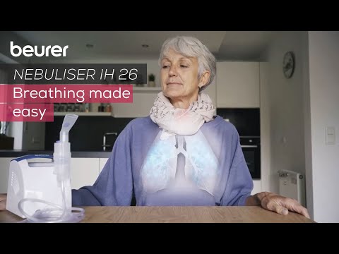 Inhaliatorius Beurer IH26 su nosies dušu video
