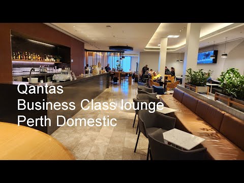 Lounge doméstico da classe executiva Qantas Perth
