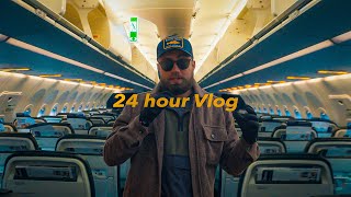 24 hour travel day...