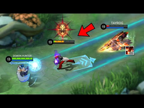 Chou montage -15 [outplay] Freestyle / immune /Damage...🔥🔥🔥Hack damage build and emblem..