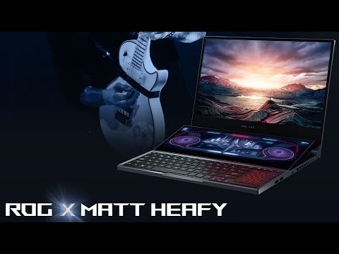Matthew Kiichi Heafy | ASUS Zephyrus Duo 15 | Unboxing