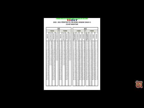 Töder 3 cevap anahtarı 2021