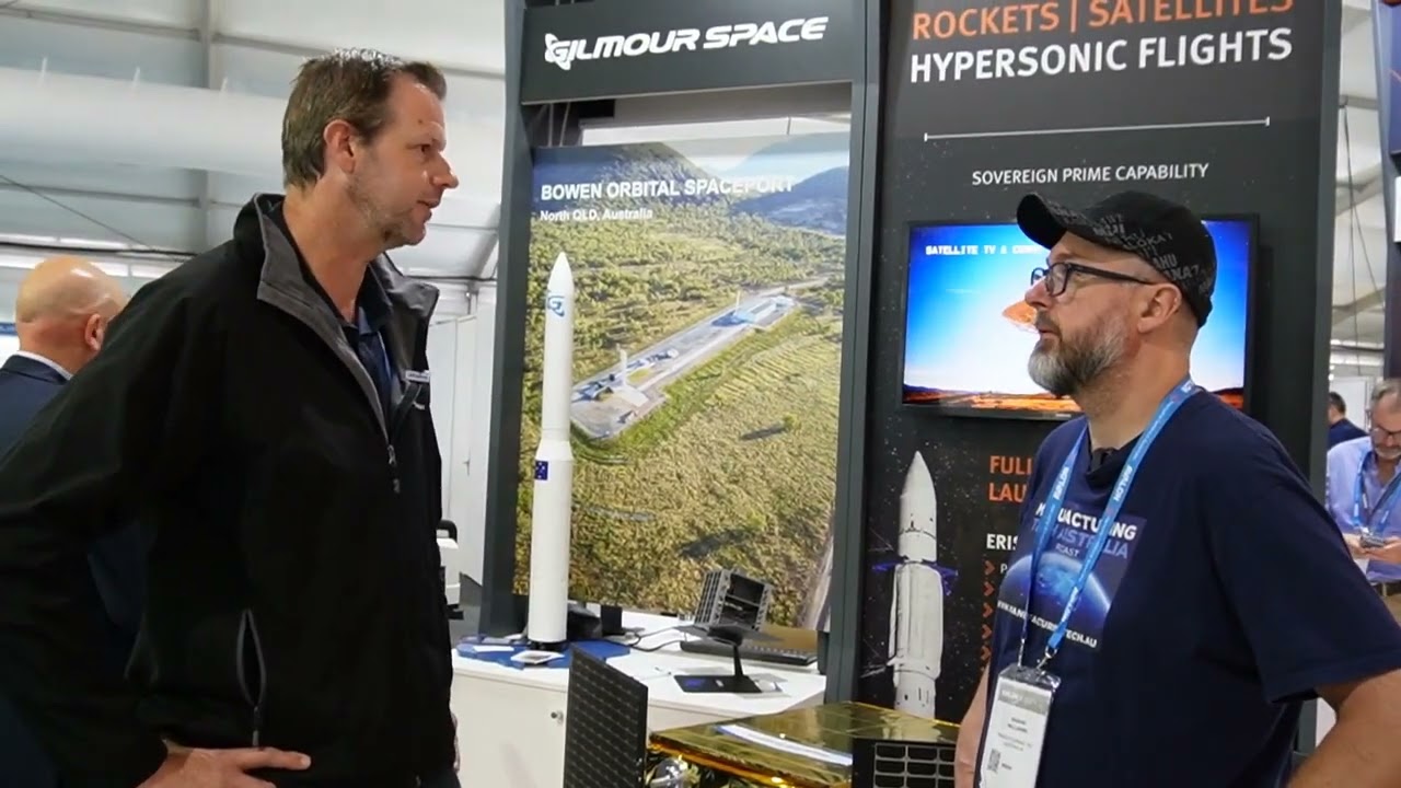 Gilmour Space interview at Avalon Airshow 2025