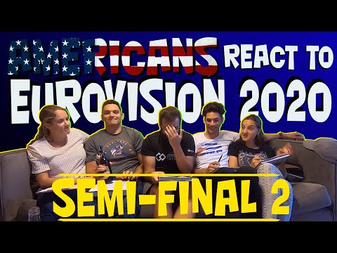 Americans react (... and talk a lot) to Eurovision 2020: Semifinal 2