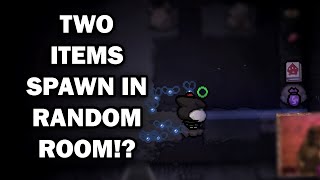 RARE Double Item Spawn In Normal Room!