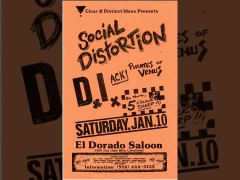 Pirates of Venus- El Dorado Saloon, Sacramento 1/10/87 xfer f/ master audio cassette Tales of Terror