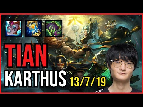 TIAN - KARTHUS vs VIEGO Jungle - KR Grandmaster - Patch 11.3