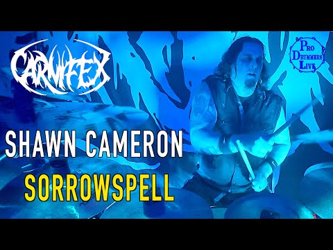 Shawn Cameron - Carnifex  - Sorrowspell (Drum Cam)