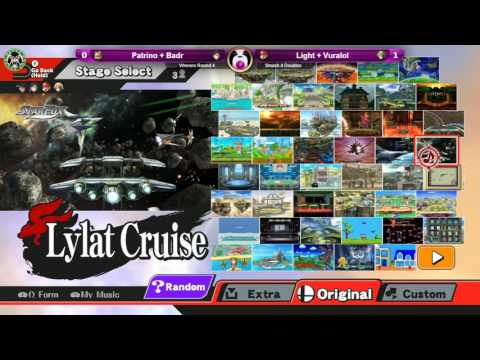 PPT-S - Patrino + Badr Vs. Light + Vuralol - Winners Round 4 - Smash 4 Doubles