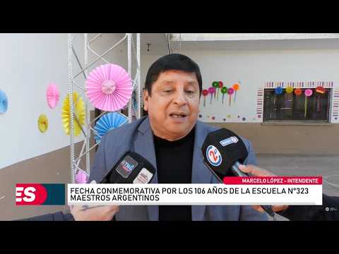 El intendente de Puesto Viejo destacó la celebración de la Escuela N°323