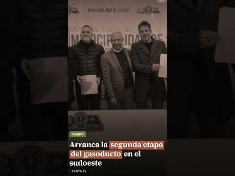 Arranca la segunda etapa del gasoducto en el sudoeste