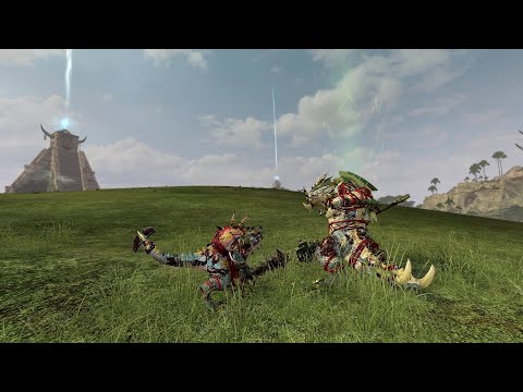 Saurus OldBlood Vs Kroxigor Ancient