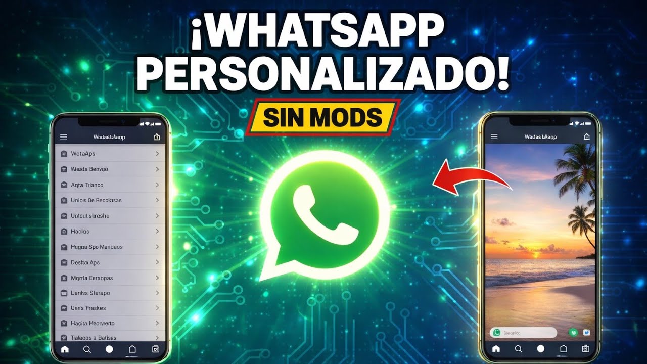 Cómo poner fondos de pantalla INCREÍBLES en WhatsApp Oficial