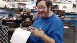 Monty Ohren -Slot Car Guru- owner of "Best O' the West" - 7/21/2007