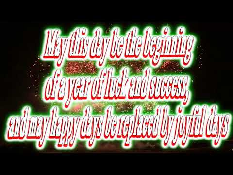 Happy birthday Yosef