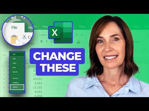 15 Excel Settings Changes That Make a Difference (+Cheat Sheet)