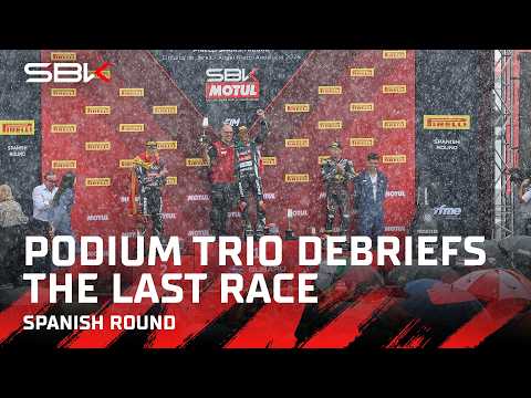 FIRST IMPRESSIONS: Top 3 reacts to the LAST race of the season 🎙️ | 2026 #SpanishWorldSBK 🇪🇸