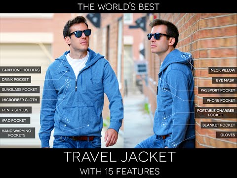 The World's Best TRAVEL JACKET with 15 Features - BAUBAX.COM