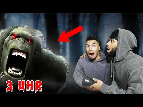 GEHEIM VERSTECK VON BIG FOOT IM WALD GEFUNDEN!! *ER HATTE UNS FAST*