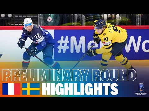 Highlights: FRANCE vs SWEDEN | 2025 #MensWorlds #IIHF