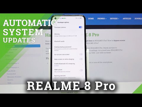 How to Activate Automatic System Updates in REALME 8 Pro – Auto System Update