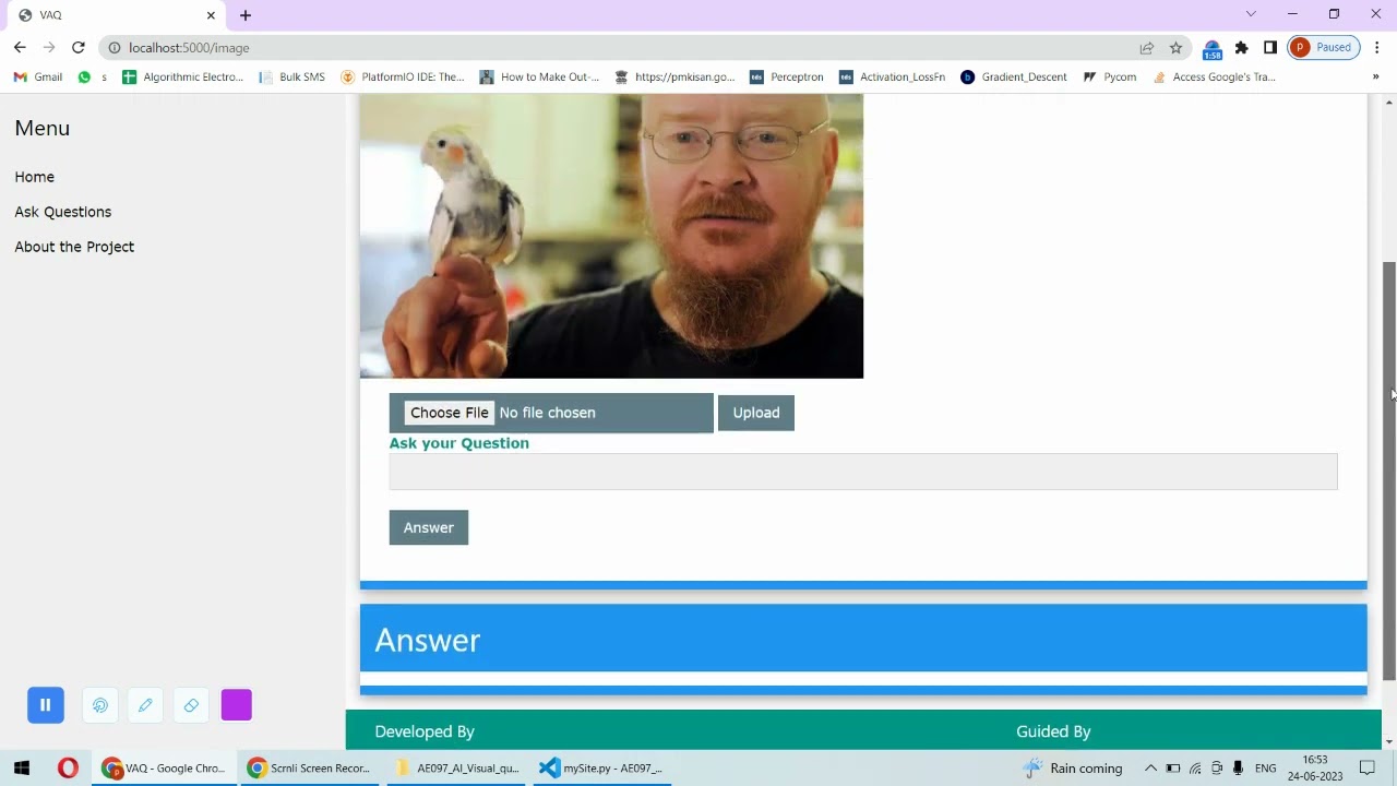AE097 | AI Visual Question Answering System