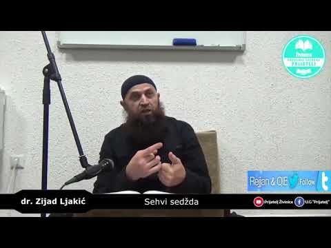 Klanjanje sehvi sedžde zbog greški u učenju (tekbiri, zikrovi, dove) - dr. Zijad Ljakić