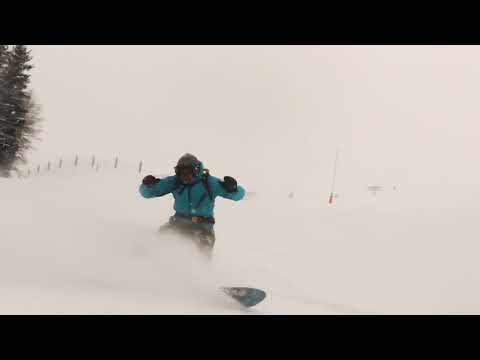 Neuschnee auf der Piste // 18.01.2021