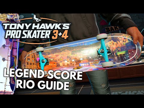 How to get 22,723,204 LEGEND score on Rio | Tony Hawk's Pro Skater 3 + 4 Remake