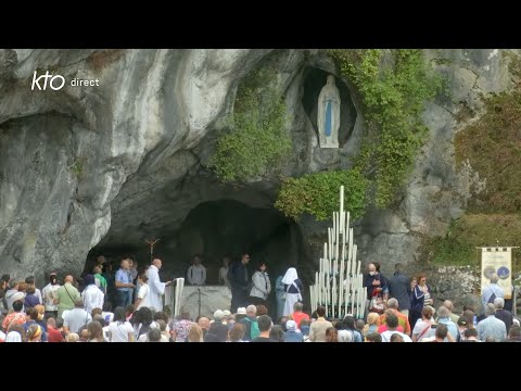 Chapelet du 1er août 2025 à Lourdes