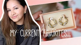 Current Favorites: Makeup, Skincare, Perfume ft. Ana Luisa Jewelry